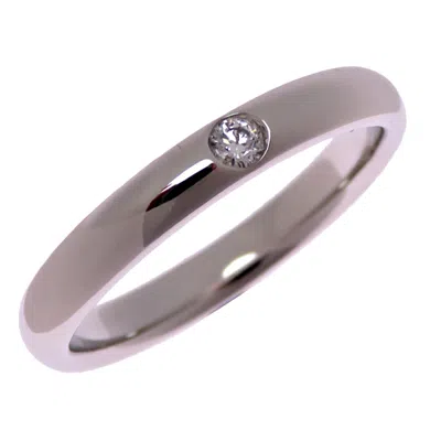 Pre-owned Harry Winston Platinum 950 Band Ring ()