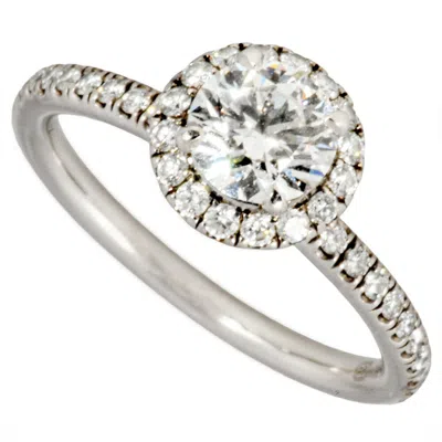 Pre-owned Harry Winston Platinum 950 Band Ring ()
