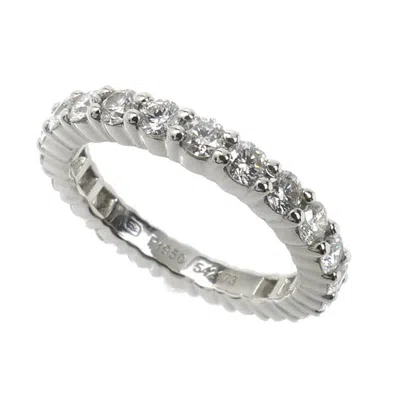 Pre-owned Harry Winston Platinum 950 Band Ring ()