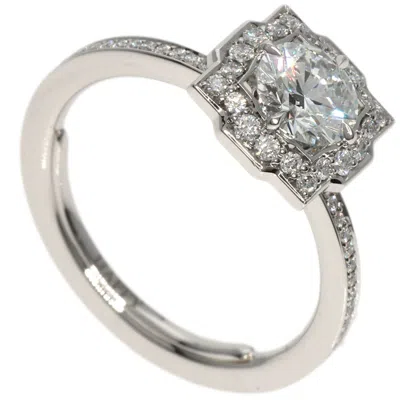 Pre-owned Harry Winston Platinum 950 Band Ring ()