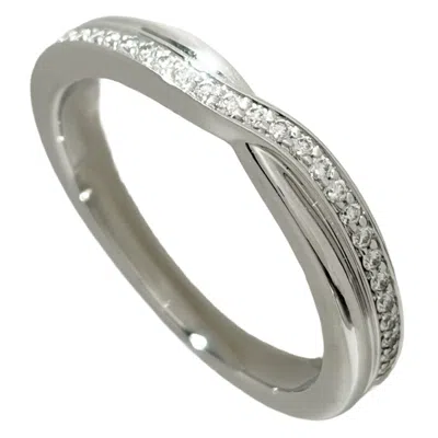 Pre-owned Harry Winston Platinum 950 Band Ring ()