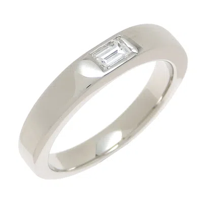 Pre-owned Harry Winston Platinum 950 Band Ring ()