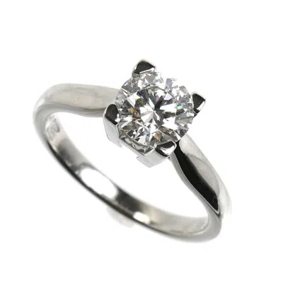 Pre-owned Harry Winston Platinum 950 Band Ring ()