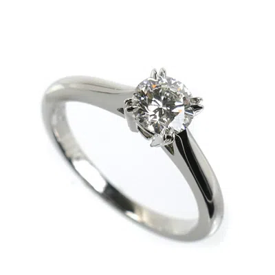 Pre-owned Harry Winston Platinum 950 Band Ring ()