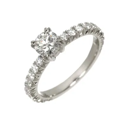 Pre-owned Harry Winston Platinum 950 Band Ring ()