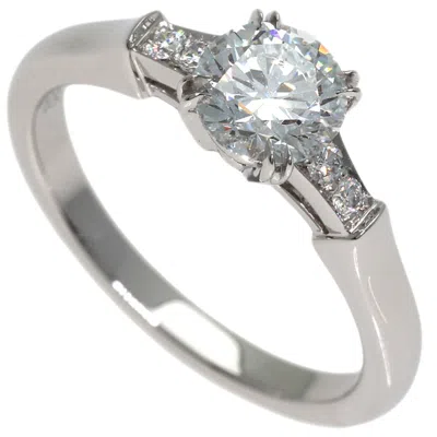 Pre-owned Harry Winston Platinum 950 Band Ring ()