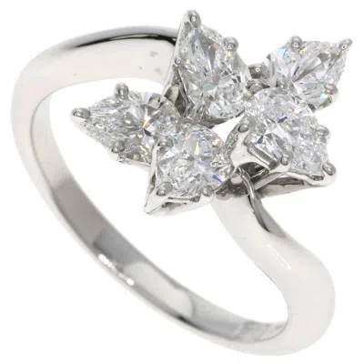 Pre-owned Harry Winston Platinum 950 Band Ring ()