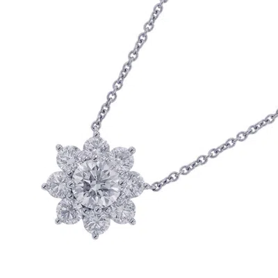 Pre-owned Harry Winston Platinum 950 Necklace ()