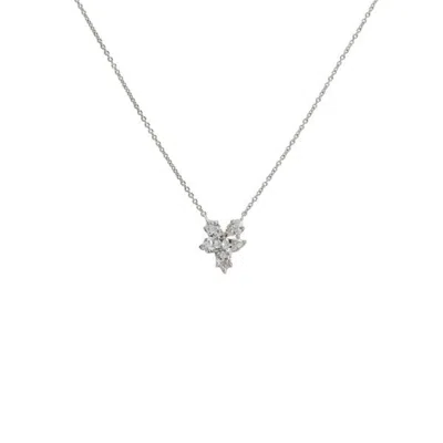 Pre-owned Harry Winston Platinum 950 Necklace ()