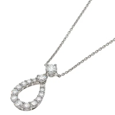 Pre-owned Harry Winston Platinum 950 Necklace () In Multi