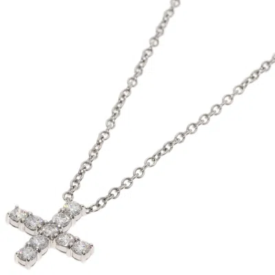 Pre-owned Harry Winston Platinum 950 Necklace () In Multi