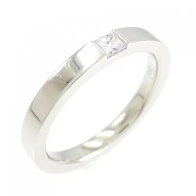 Pre-owned Harry Winston Platinum Band Ring ()