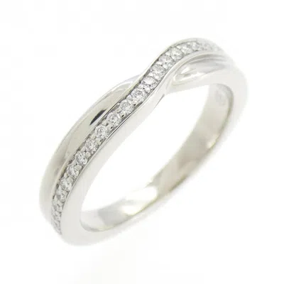 Pre-owned Harry Winston Platinum Band Ring ()