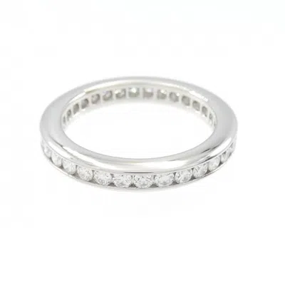 Pre-owned Harry Winston Platinum Band Ring () In Silver