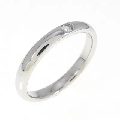 Pre-owned Harry Winston Platinum Band Ring ()