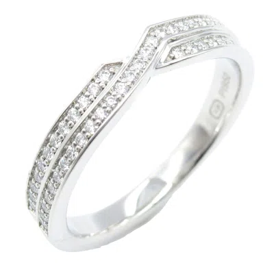 Harry Winston Platinum Diamond Ring In Metallic