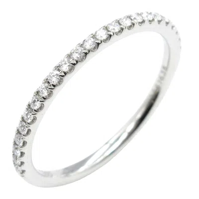 Harry Winston Platinum Diamond Ring In Metallic