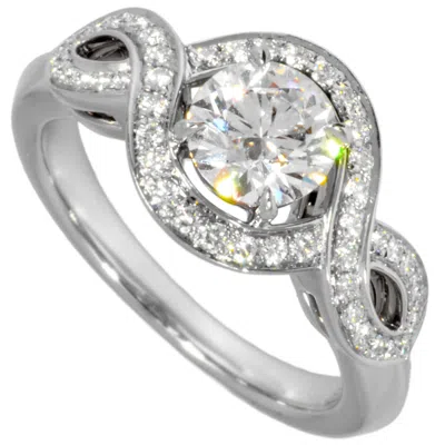 Pre-owned Harry Winston Platinum Platinum 950 Band Ring () In Silver