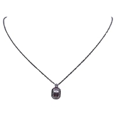 Pre-owned Harry Winston Winestop Collection Bottle Diamonds Platinum Pendant Necklace In Multiple