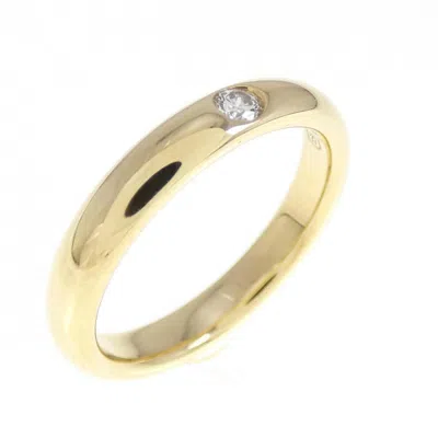 Pre-owned Harry Winston Yellow Gold (18k) Band Ring () In Multi