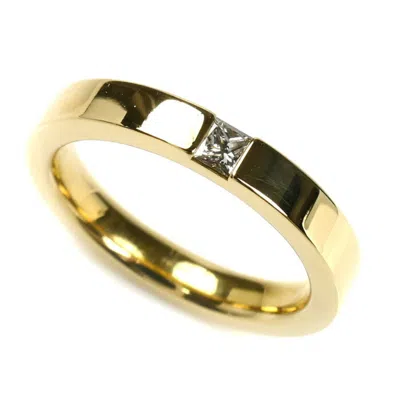 Pre-owned Harry Winston Yellow Gold (18k) Band Ring () In Multi