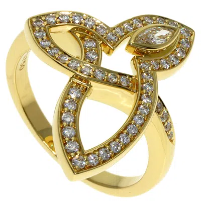 Pre-owned Harry Winston Yellow Gold (18k) Band Ring ()