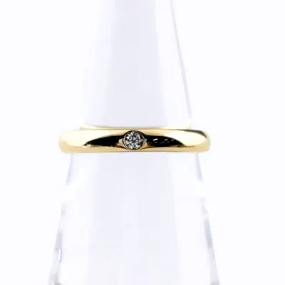 Pre-owned Harry Winston Yellow Gold (18k) Band Ring ()