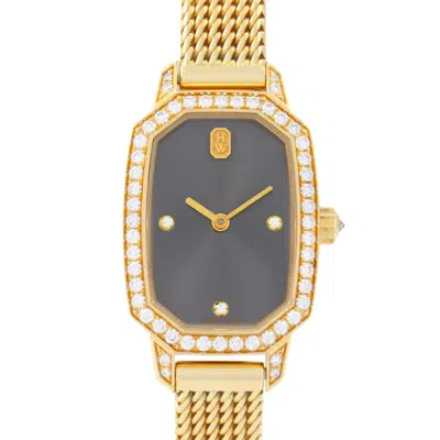 Pre-owned Harry Winston Yellow Gold (18k) Wristwatch () In Multi