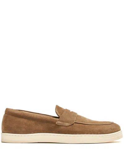 Harrys Of London Burton Loafers In Brown