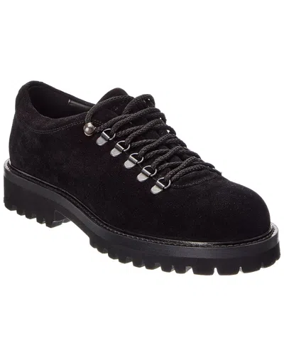 Harrys Of London Hobart Suede Oxford In Black