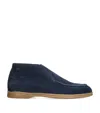 Harrys Of London Suede Rain-resistant Tower Ankle Boots
