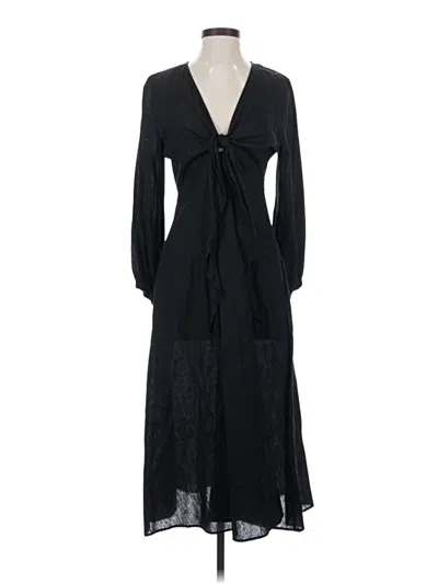 Harshman Casual Dress In Black