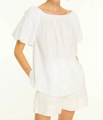 Harshman Keiko Blouse In White