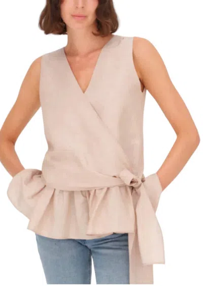 HARSHMAN LEOLA BLOUSE IN TAN