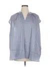 Harshman Sleeveless Blouse In Gray