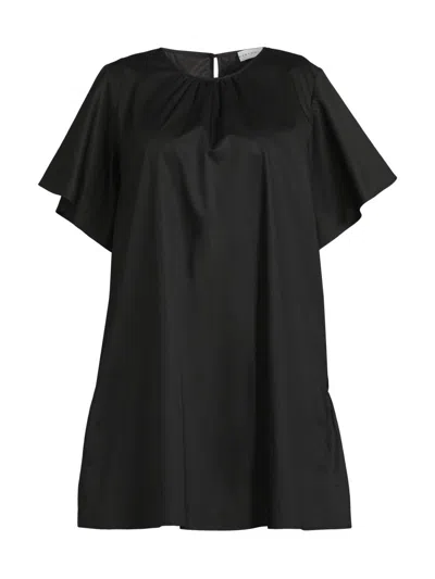 Harshman Women's Plus Agata Cotton Dress In Black