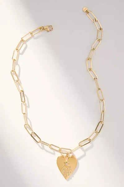 Hart Halley's Heart Pendant Necklace In Gold