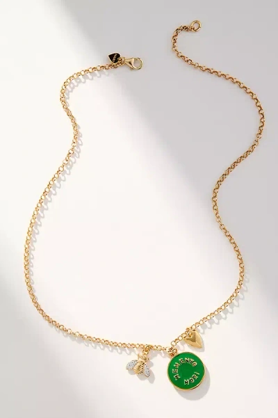 Hart Mini Belcher Charm Necklace In Gold