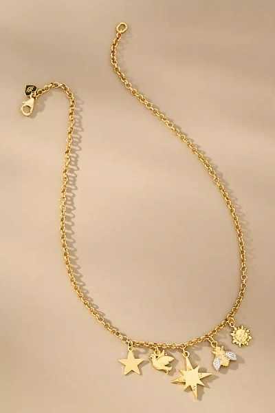 Hart Mini Belcher Charm Necklace In Gold