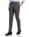 Hart Schaffner Marx Basic New York Classic Fit Dress Pants In Grey