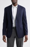 Hart Schaffner Marx New York Solid Regular Fit Sport Coat
