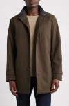 Hart Schaffner Marx Colfax Waterproof Raincoat In Brown
