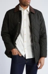 Hart Schaffner Marx Evansville Water Resistant Quilted Jacket In Green