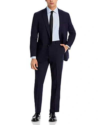 Hart Schaffner Marx New York Dark Navy Stretch Wool Classic Fit Suit