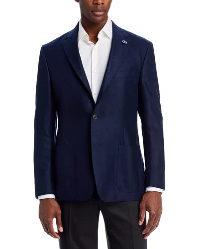 Hart Schaffner Marx New York Fit Solid Sport Coat In Blue