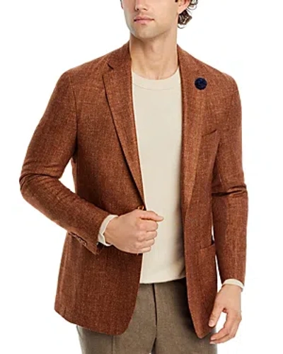 Hart Schaffner Marx New York Heathered Regular Fit Sport Coat In Copper