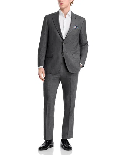 Hart Schaffner Marx New York Solid Regular Fit Suit In Grey/charcoal