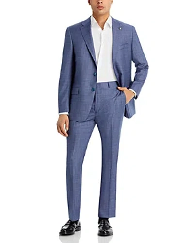 Hart Schaffner Marx Sharkskin Blue Classic Fit Suit