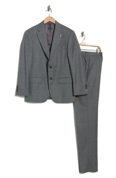 Hart Schaffner Marx Stretch Wool Suit In Gray