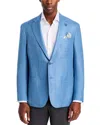Hart Schaffner Marx Textured New York Fit Sport Coat In Light Blue